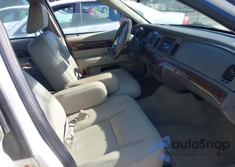 2008 Mercury Grand Marquis Ls из США, поврежденный, VIN 2MEFM75V28X650651